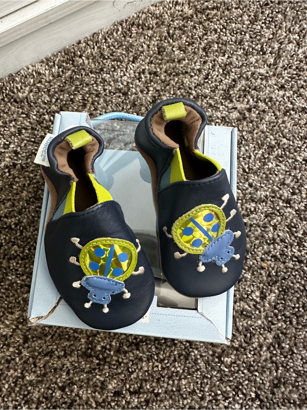 Robeez Beetle slip on shoes